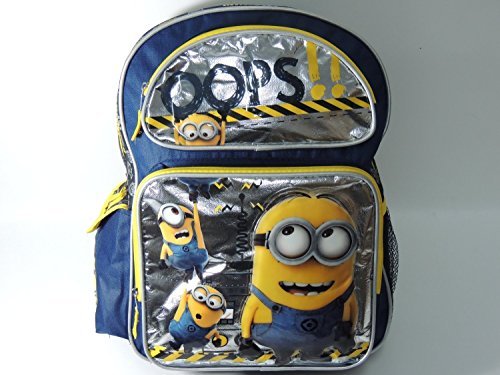 Despicable Me 2 Minions Large School Backpack 16" Book Bag - Oops!