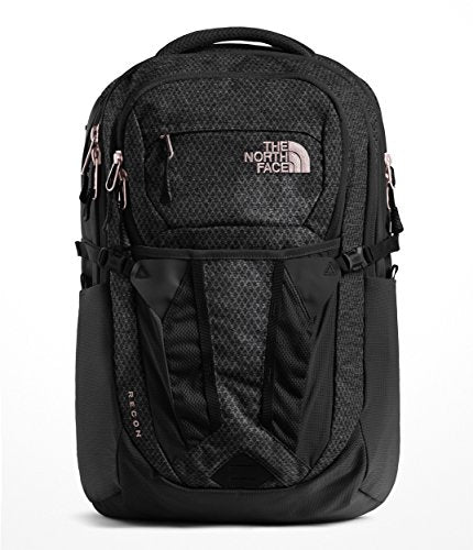 north face black heather burnt coral metallic backpack Shop The North Face Women's Recon Backpac – Luggage Factory