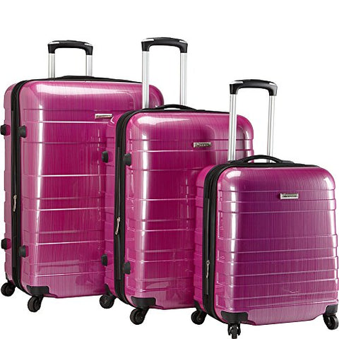 Mcbrine Luggage A736 Eco 3Pc Set (Two Tone Purple)