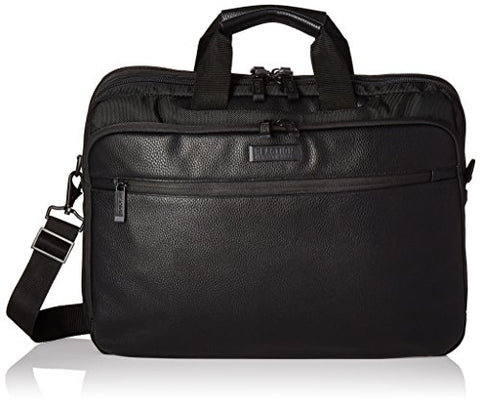 Kenneth Cole Reaction VadorNox 800d Polyester with Faux Leather Dual Compartment Top Zip 17" Laptop