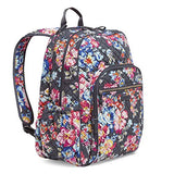Vera Bradley Iconic Campus Backpack, Signature Cotton, Pretty Posies