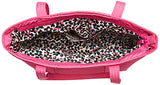 Vera Bradley Iconic Small Vera Tote, Microfiber, Rose Petal