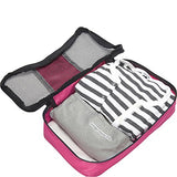 eBags Small Packing Cubes for Travel - Organizers - 3pc Set - (Peony)
