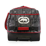 Ecko Unltd. 32" Steam Collection Rolling Duffel, Red