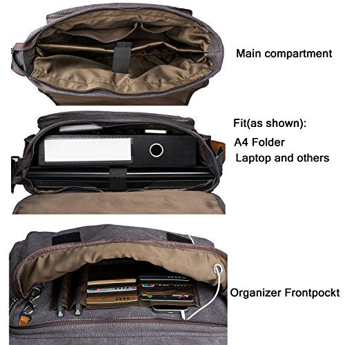 Lightweight Canvas Messenger: Large Capacity Fashion Shoulder Bag For Men - Shop Now! From Shoulder Bags - Price 103.63