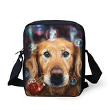 Freewander Cute Dog Printed Small Cross body Bag Girls Mini Shoulder Handbags