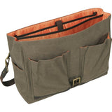 Tommy Bahama Luggage Big Island 17 Inch Messenger Bag, Olive/Dark Brown, One Size