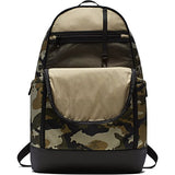 Nike Brasilia All Over Print Backpack, Neutral Olive/Black/White, X-Large