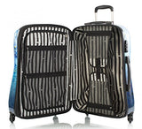 Heys America Blue Agate 3 Piece Spinner Set