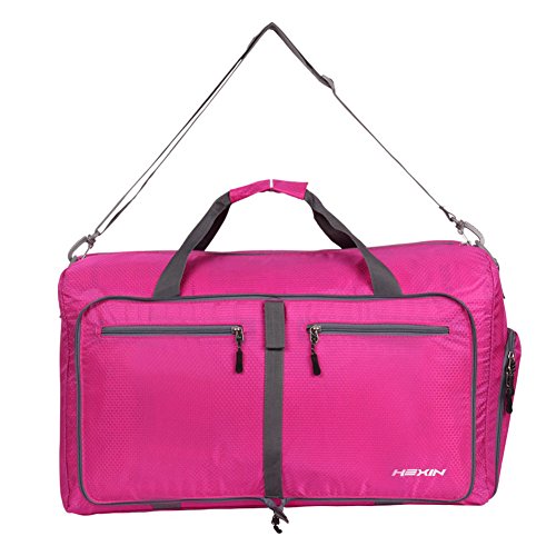Pink Large Travel Duffle Bag for Women & Men