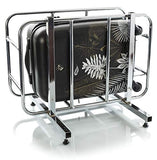 Heys America Oasis Fashion 21" Carry-on Spinner Luggage With TSA Lock (Black/Gold)