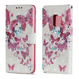 Galaxy S9 Plus Wallet Case PU Leather Kickstand Magnetic Closure Card Slot Holder Flip Case for