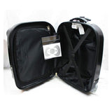 Hello Kitty ABS Molded Luggage with Embossing Hard Case By Sanrio Black