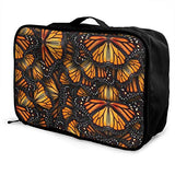 Travel Lightweight Waterproof Foldable Storage Carry Luggage Duffle Tote Bag - Heaps Of Orange