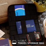 NaSaDen Hardshell Travel Storage Case Nintendo Switch Storage Case Hard Portable Travel Carry Case Shell Pouch for Hard Storage Case, Nintendo Switch Case Game Console & Accessories [Coffee Brown]