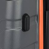 U S Traveler Sky High 29 Expandable Hardside Spinner , Grey