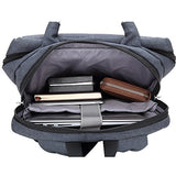 Bison Denim Water Resistant Office Backpack Travel Business Bag College School Laptop Backpacks
