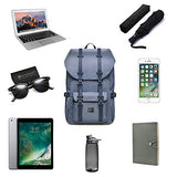 Laptop Outdoor Backpack, Travel Hiking& Camping Rucksack Pack, Casual Large College School Daypack,