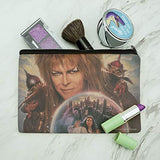 Labyrinth Crystal Ball Goblin King Jareth David Bowie Makeup Cosmetic Bag Organizer Pouch