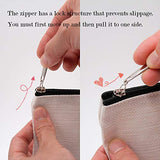 K Initial Monogram Personalized Travel Makeup Bag,Cosmetic Bag Pencil Pouch Gifts with Zipper Waterproof(Makeup bag-Letter K)