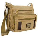 Canvas Shoulder Bag Messenger Fit 11.6" - 13.3" Microsoft, Lenovo, Acer, HP, Samsung, Dell,