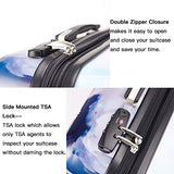 Chariot Luggage Light Weight PC+ABS Spinner Suitcase Sets 20/24/28inch TSA Lock Available Dream