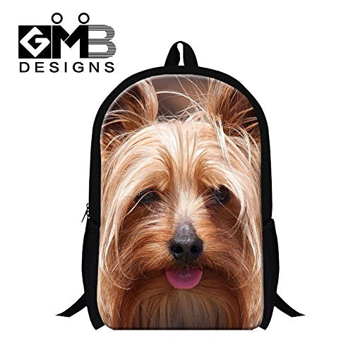 Crazytravel Shoulder Dog Daypack Bookbag For School Boy Girl Adult Outdoor Travel
