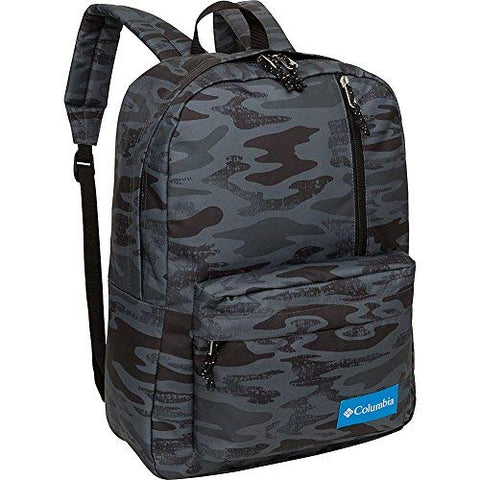 Columbia Sun Pass Day Pack Omni-Shield Backpack (One size, Distressed Camo Charcoal)