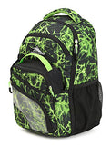 High Sierra Wiggie Lunch Kit Backpack, Lime Fire/Black/Lime