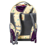 J World New York Sunrise Rolling Backpack & Oz Backpack(Tweet)