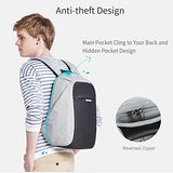 Oscaurt Business Travel Backpack, Laptop Backpack College School Bookbag With Usb Charging Port For
