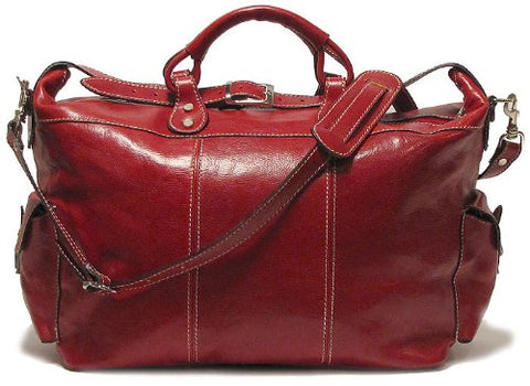 Floto Luggage Venezia Travel Tote, Tuscan Red, Large