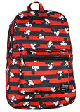 Disney Mickey Mouse Backpack Stripes Print