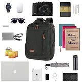 KROSER Laptop Backpack Large Computer Backpack for 15.6-17.3 Inch Laptop with USB Charging Port