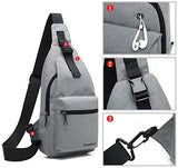 Scarleton Simple Sling Bag H205303 - Grey