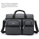 CoolBELL 17.3 Inch Laptop Messenger Bag/Durable Business Briefcase/Nylon Shoulder