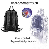 Samaz Backpack Pu Leather Bag With Usb Charging Port College Student School Backpack With