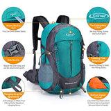 G4Free 35L Hiking Backpack Waterproof Travel Daypack for Outdoor Camping Trekking with Water