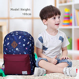 Preschool Toddler Backpack,Vaschy Little Kid Small Backpacks for Nursery School Children Boys and Girls with Chest Strap in Cute Astronaut