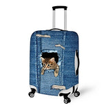 Freewander Elastic Luggage Covers Thick Soft Suitcase Protector Skin Luggage Tag
