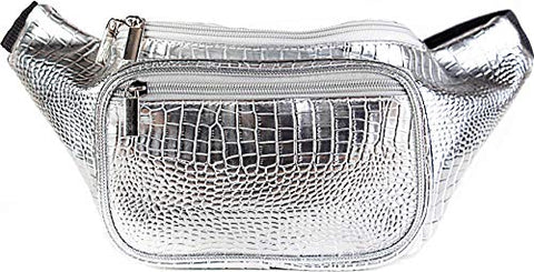 SoJourner Holographic Rave Fanny Pack - Packs for festival women, men | Cute Fashion Waist Bag Belt