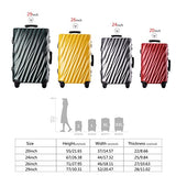 Unitravel Hardside Spinner Luggage Travel Abs Suitcase Spinner Trolley Carry On