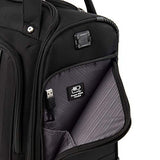 Travelpro Crew Versapack Rolling Underseat Carry-on, Jet Black