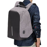 ABage Business Travel Daypack Anti Theft School Book Bag 15.6 Inch Laptop Backpack USB Charging,