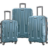 Samsonite Centric 3Pc Hardside Luggage Set Teal With Portable Luggage Scale