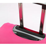Dofover Thicken Anti-dust Travel Luggage Protective Cover Elastic Solid Color Suitcase Cover (XL,