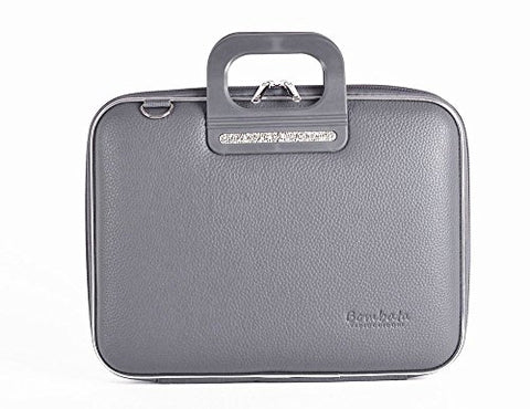 Bombata Firenze Briefcase 13-Inch (Charcoal)