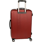 Nautica Surfers Paradise 25 Inch Hardside Spinner, Burgundy/Navy