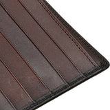 Zlyc Genuine Leather Travel Passport Holder Wallet Purse Case Card Cover