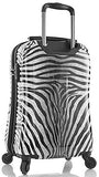 Heys America Unisex Zebra Equus 21" Spinner Black/White Luggage
